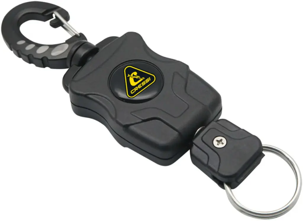 Mosqueton clip retractil Cressi