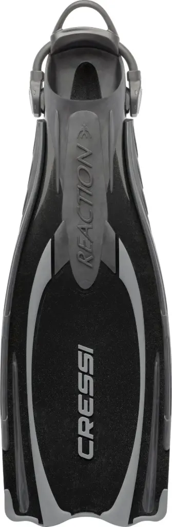 Aletas Cressi Reaction EBS (S/M, Negro / Gris)
