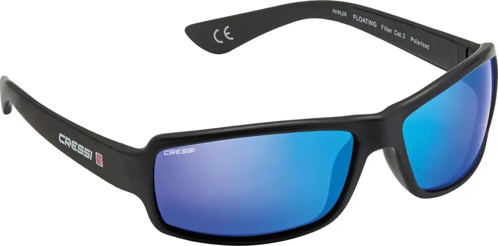 Anteojos Cressi Ninja (Negro / Azul)
